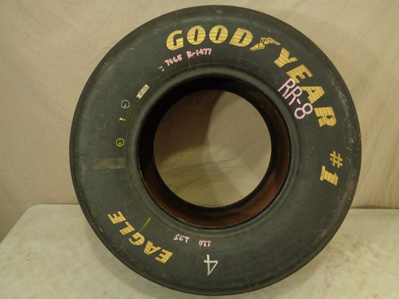 lot 44 image: Nascar Goodyear Tire from Dale Earnhardt JR Car