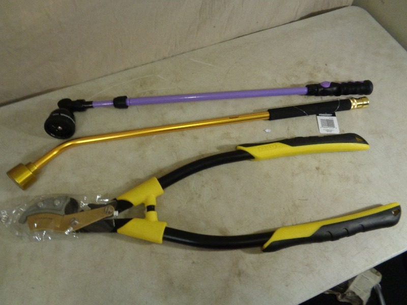 lot 50 image: New Watering Wands and Titanium Blade Lopper