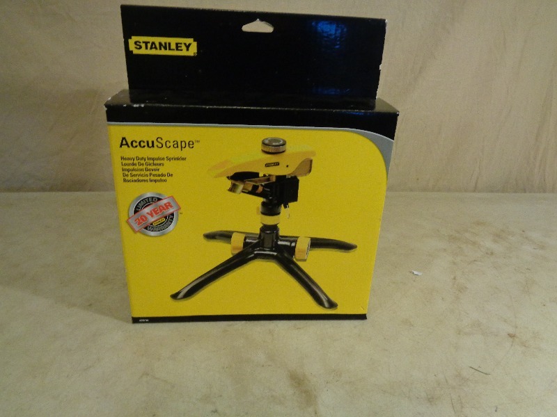lot 51 image: New Stanley Heavy Duty Accuscape Sprinkler