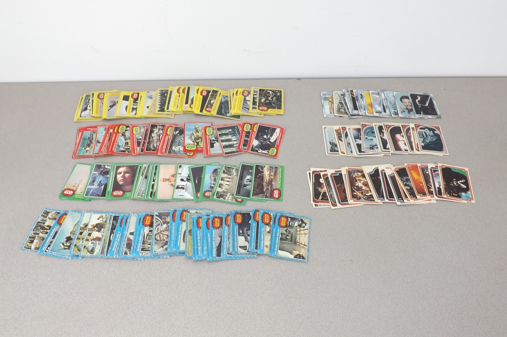 Lot of Vintage Star Wars, Kiss, Elvis, etc. Collector Cards