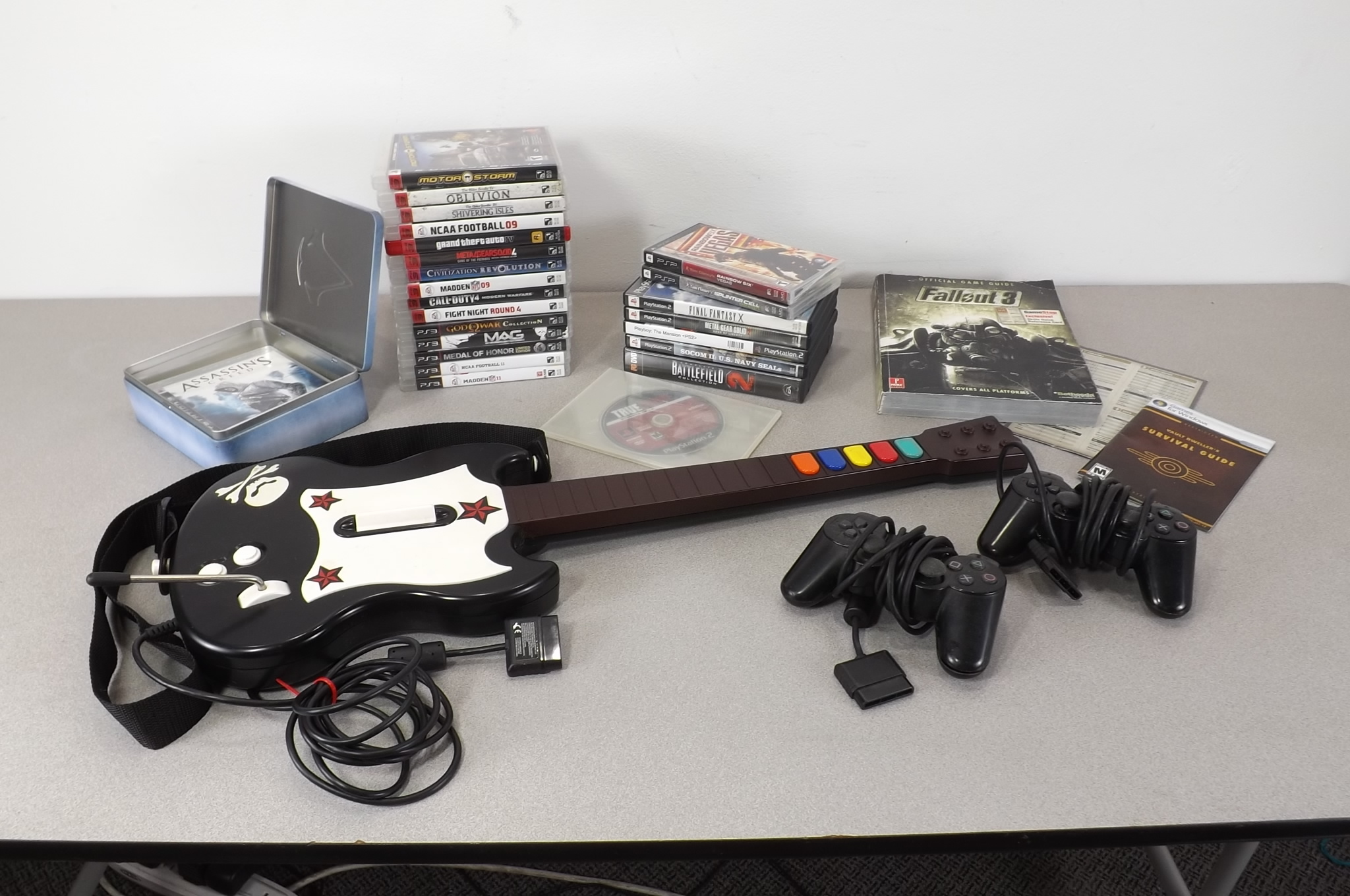 Lot of Play Station 3, PSP, etc. Games and Accessories