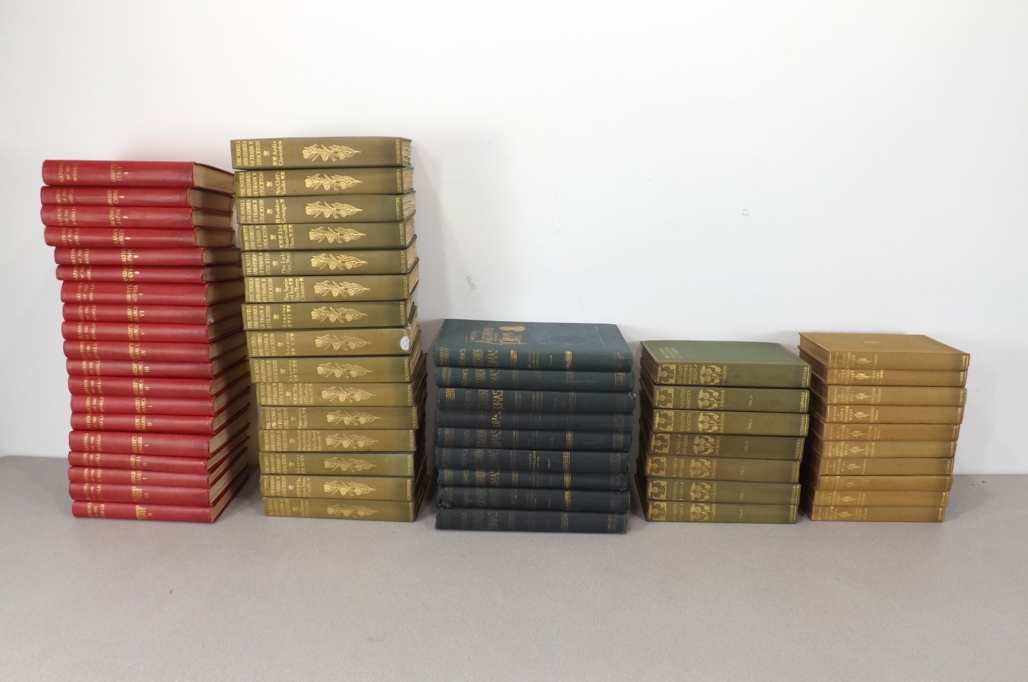 Large Lot of Antique Book Sets