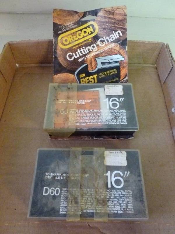 lot 7 image: Chain Saw Items