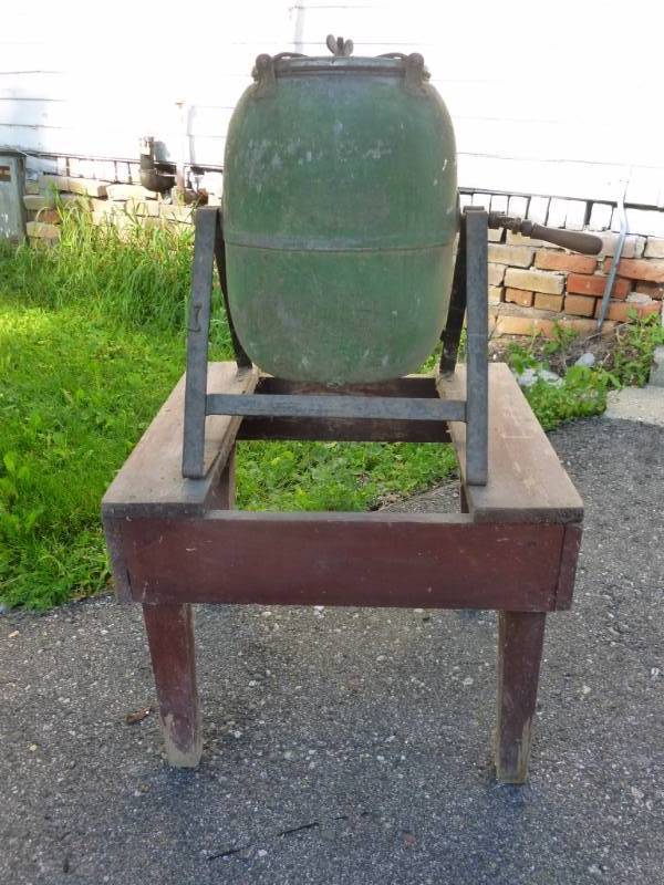 lot 8 image: Antique Butter Churn