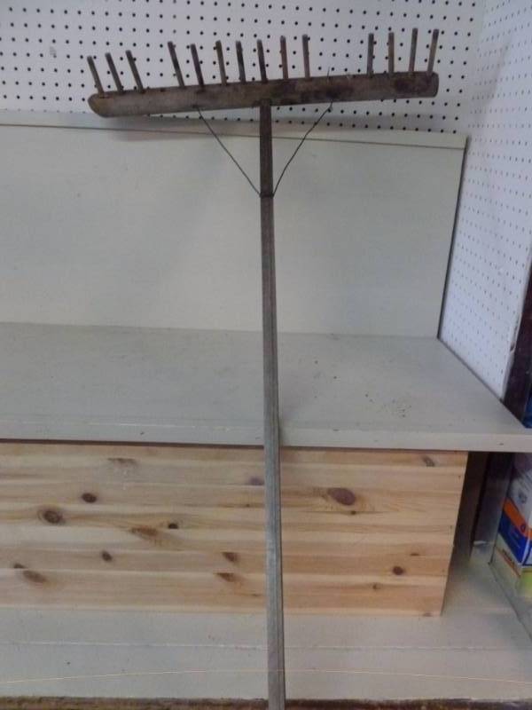 lot 11 image: Antique Rake