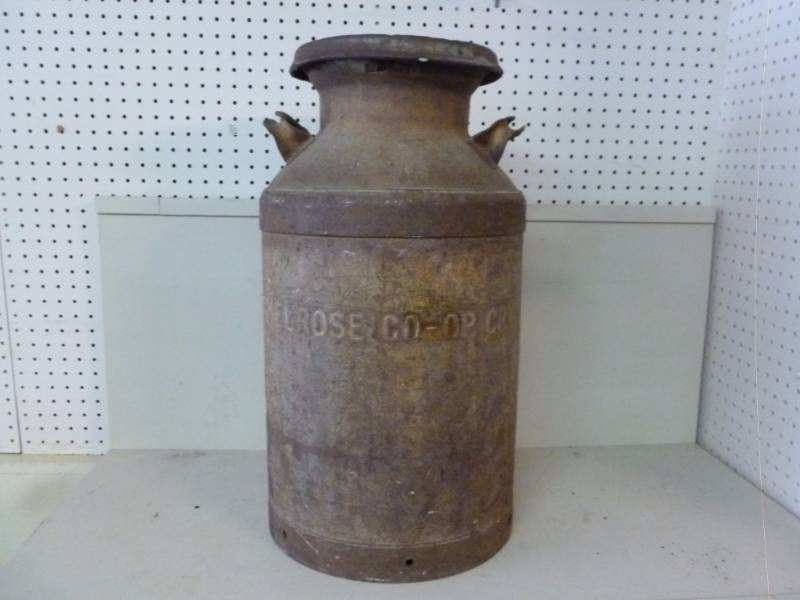 lot 23 image: Vintage Milk Can