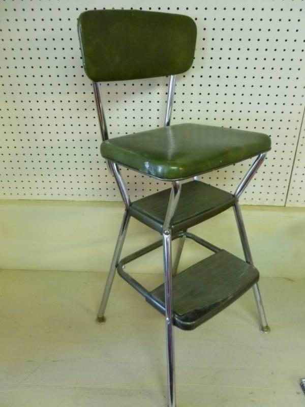 lot 97 image: Vintage Kitchen Stool