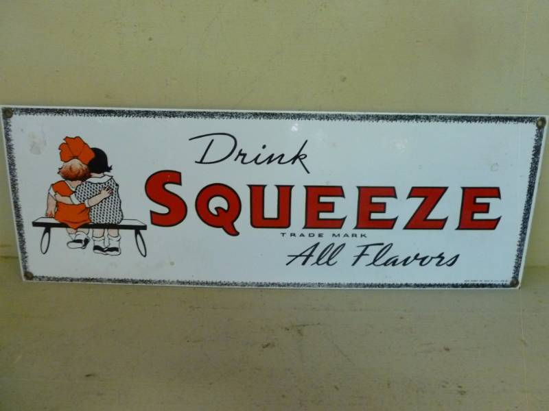 lot 136 image: Porcelain Sign