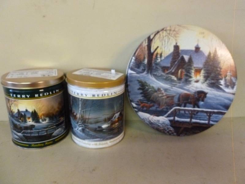 lot 227 image: Terry Redlin Containers