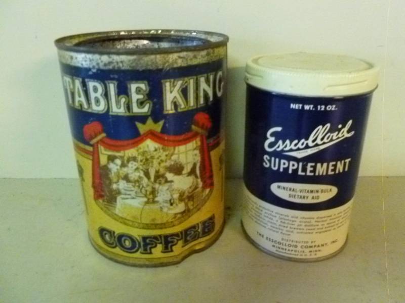 lot 269 image: Vintage Metal Container