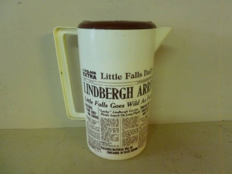 lot 297 image: Lindbergh Water Pitcher