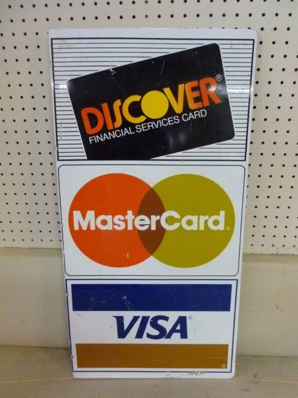 lot 317 image: Metal Sign