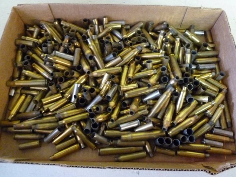 lot 334 image: Rifle Brass