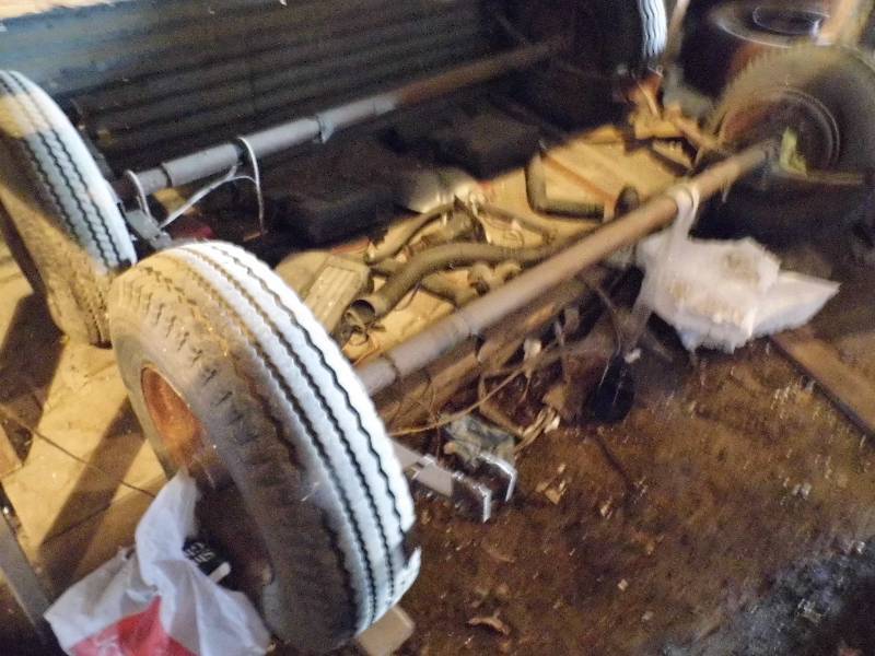 lot 34 image: Set of Trailer Axels