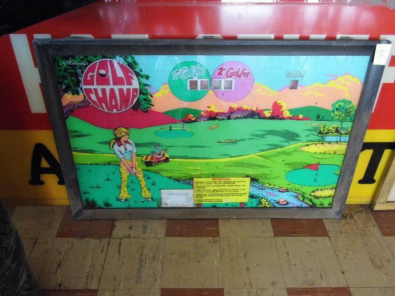 lot 70 image: Golf Champ Pinball Face
