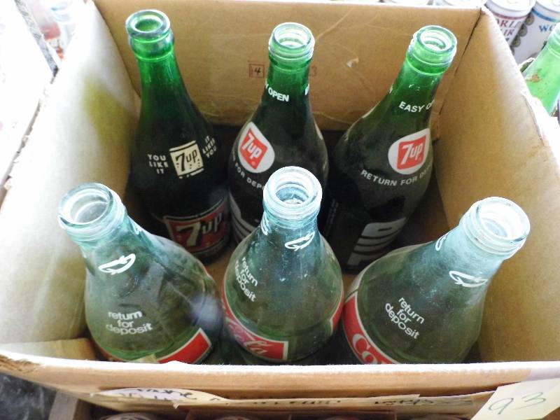 lot 93 image: 6 Beverage Bottles