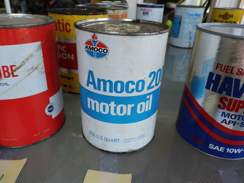 lot 102 image: Amoco Oil Can