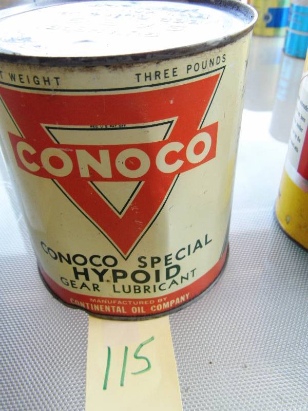 lot 115 image: Conoco Oil Can
