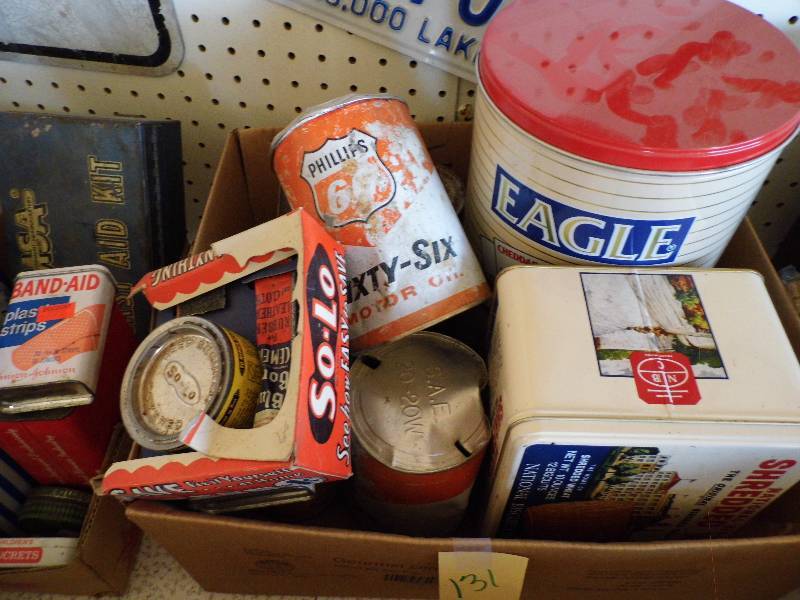 lot 131 image: 66 & Other Cans