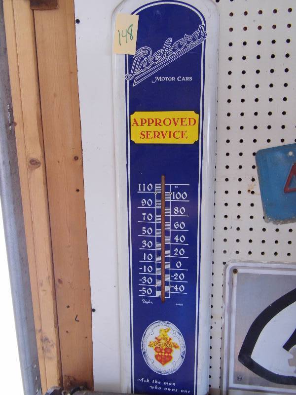 lot 148 image: Packard Thermometer
