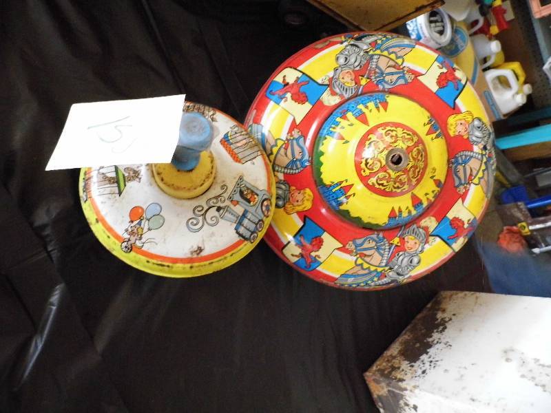 lot 158 image: 2 Metal Tops
