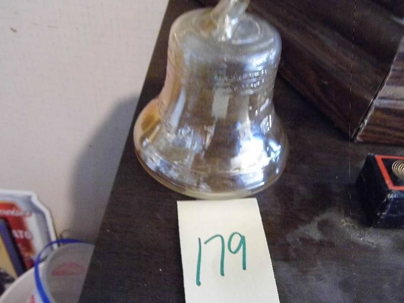lot 179 image: Glass Bell Bank