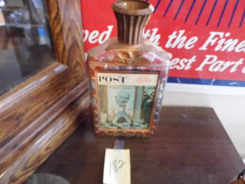 lot 182 image: Beam Post Decanter