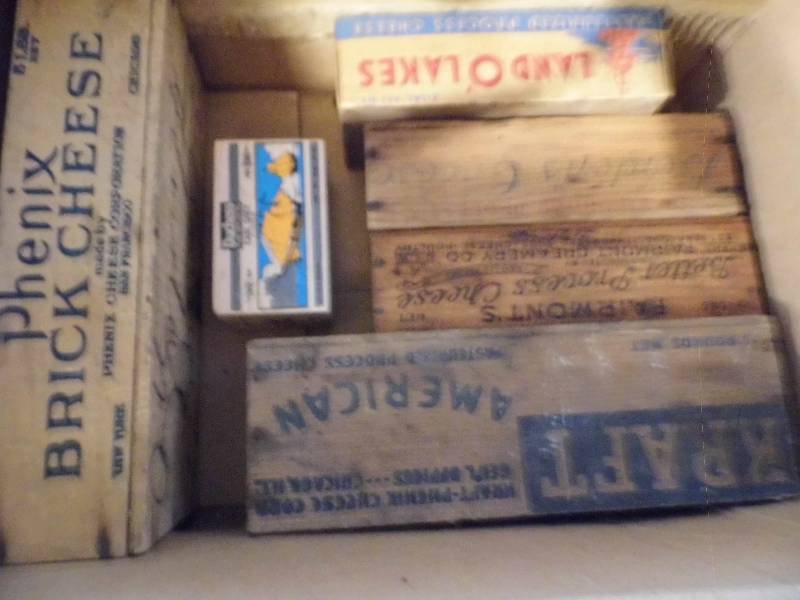 lot 193 image: Wooden Cheese Boxes