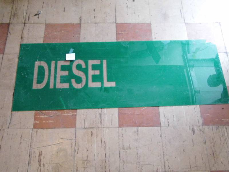 lot 230 image: Diesel Sign