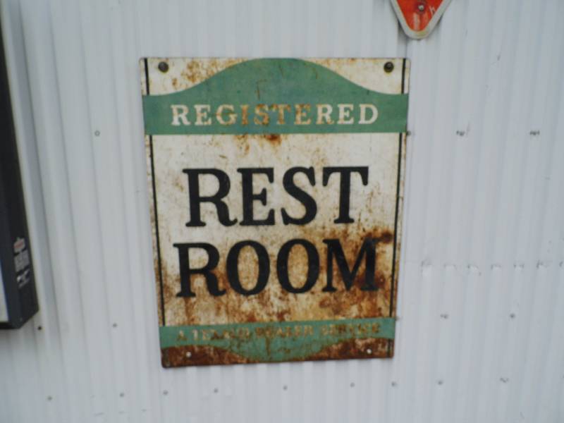 lot 306 image: Restroom - Texaco Sign
