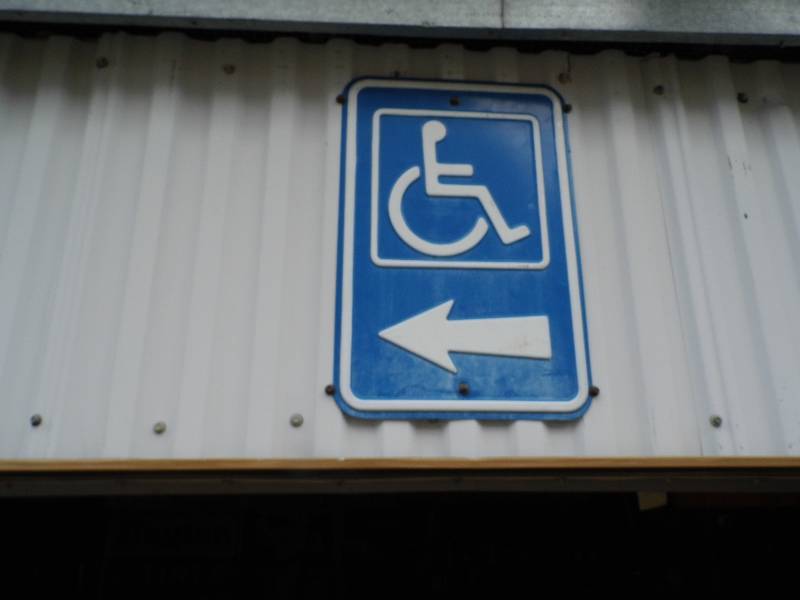 lot 309 image: Accessible Sign