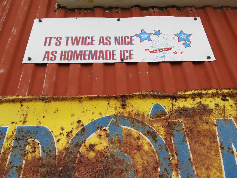 lot 327 image: Its Twice As Nice Sign