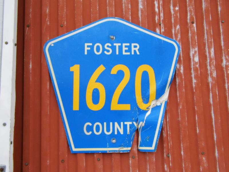 lot 338 image: Foster County 1620 Sign