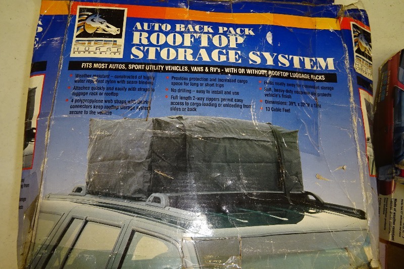 Auto Back Pack Rooftop Storage System