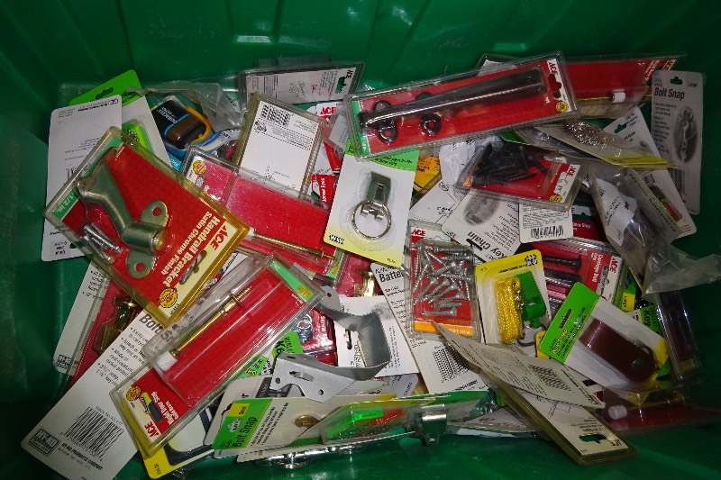 Door stops, Screws, Handrail brackets and more