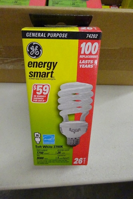 GE 26 watt energy smart bulb