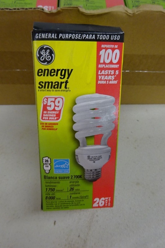 GE 26 watt energy smart bulb
