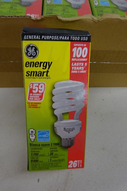 GE 26 watt energy smart bulb