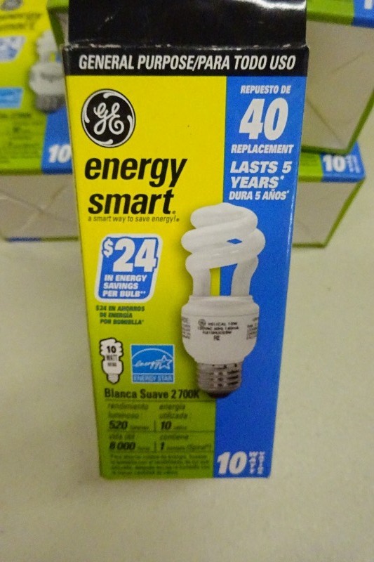GE 10 Watt Energy saver bulb