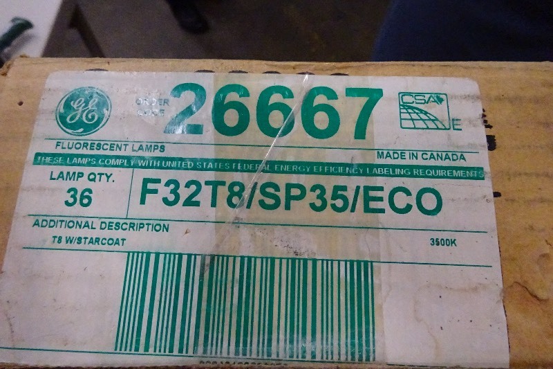 GE T8 Bulbs 4 foot
