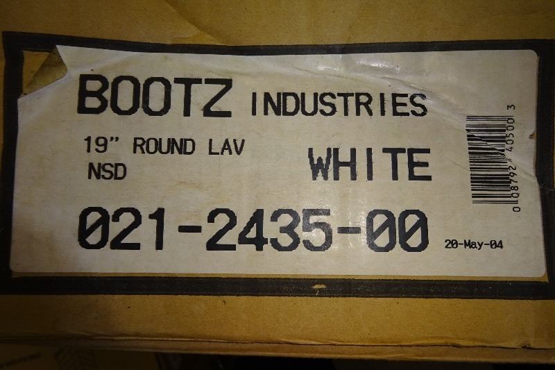 Bootz 19  round Lavatory sink