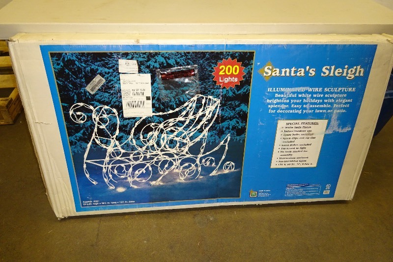 Santas Sleigh 200 Lights