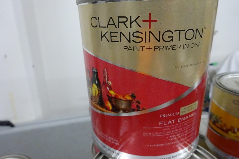 Clark Kensington Flat Enamel red tint base