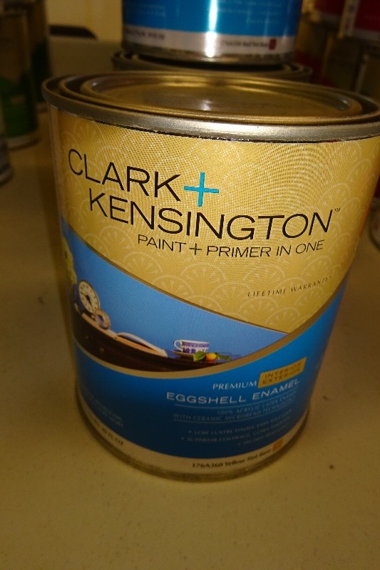 Clark Kensington Eggshell enamel Yellow tint base
