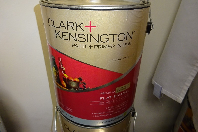 Clark Kensington Yellow Tint base flat enamel