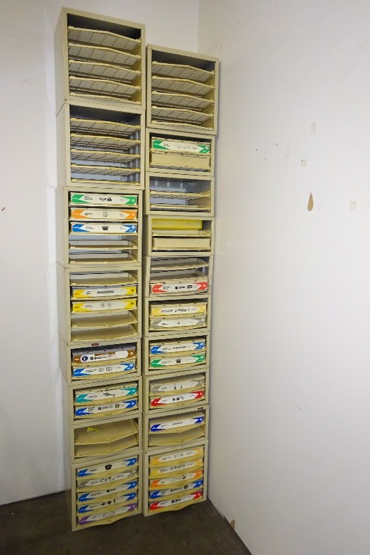 Pull out hardware drawers Empty Lot of 7 12 34 w x 12 34 h x 10 14 d