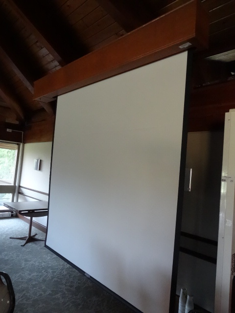 lot 22 image: Projector Screen Power Up and Down