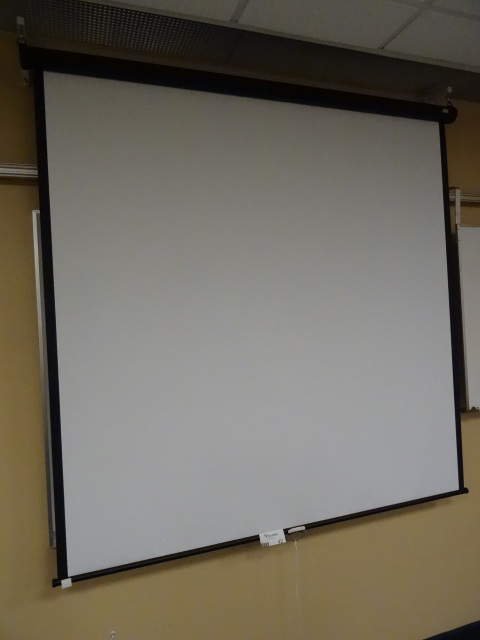 lot 42 image: 3M Projection Screen 70 X 68
