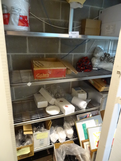 lot 52 image: Stack Master Wire Shelf Unit NSF