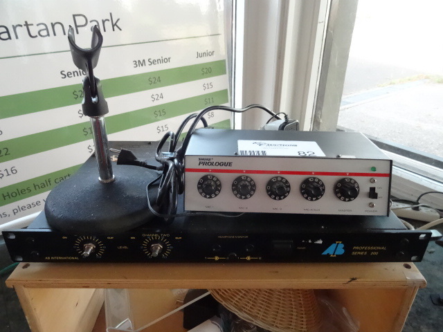 lot 82 image: Shure Brothers Microphone Mixer